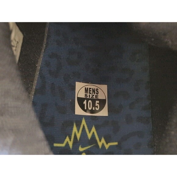 Nike KD18 "Smart City" basketball shoes Hyper Royal/Neon Yellow/Sail Size 10.5 - Picture 9 of 16